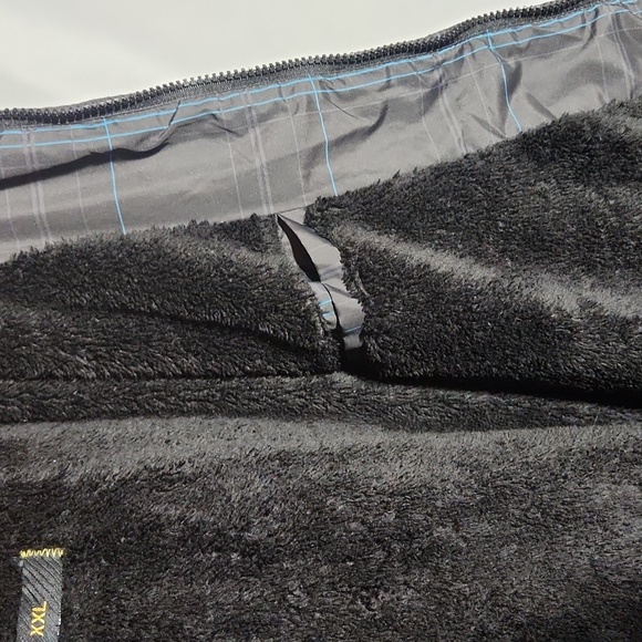 Billabong Black Blue Jacket Winter Coat Snow Men XXL Fleece Lined Mountain Ski - Picture 5 of 13